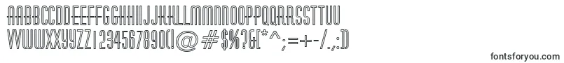 HuxleyotlRegular Font – Stencil Fonts