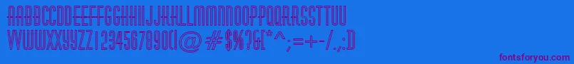 HuxleyotlRegular-fontti – violetit fontit sinisellä taustalla