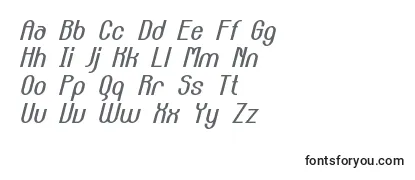 CarltonItalic Font