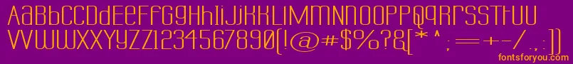 More about Labtusw Font Labtusw Font – Orange Fonts on Purple Background