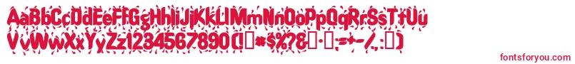 RaindancesskBold Font – Red Fonts