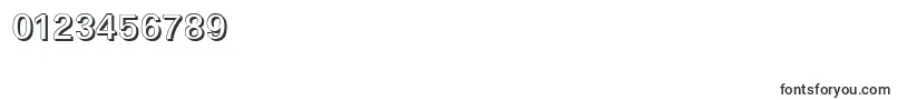 LinearshMediumRegular-Schriftart – Schriften für Zahlen und Nummern