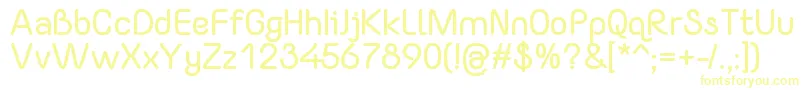 YaahowuBold Font – Yellow Fonts