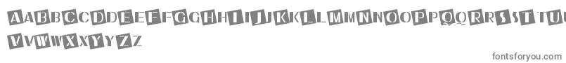 More about UkiahCaps Font UkiahCaps Font – Gray Fonts on White Background