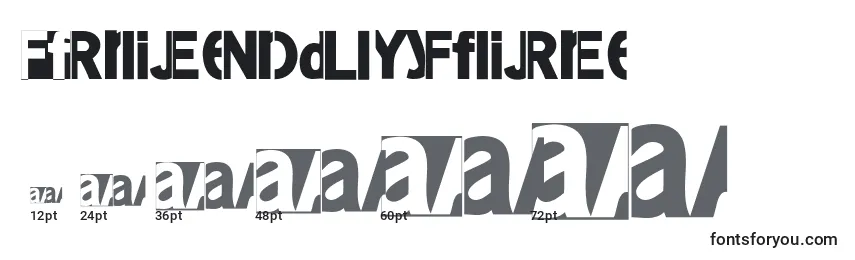 Friendlyfire Font Sizes