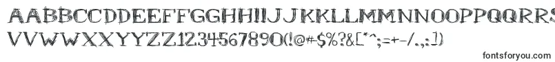 Шрифт Mr.B – античные шрифты