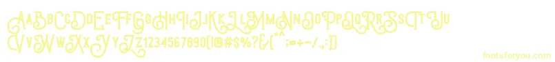 TriumphWheelsRough Font – Yellow Fonts