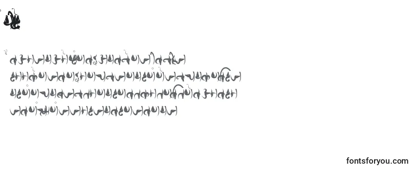 Überblick über die Schriftart Bhains (96557)