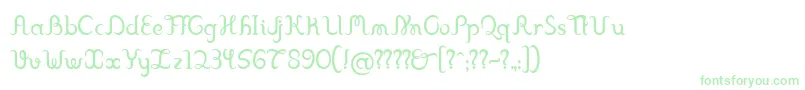 SFranklinCascaes Font – Green Fonts