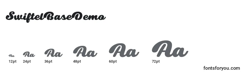 SwiftelBaseDemo Font Sizes