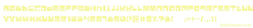 Шрифт Urban – жёлтые шрифты