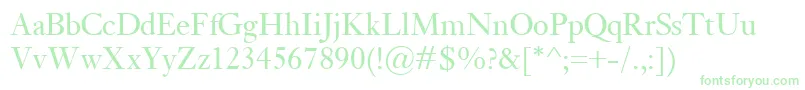 More about KisClassico Font KisClassico Font – Green Fonts on White Background