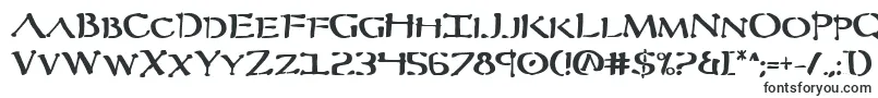 Шрифт SeverBold – римские шрифты