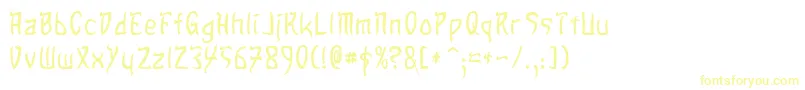 SandsOfFire Font – Yellow Fonts