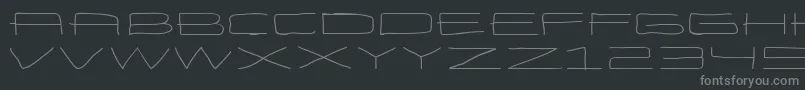 Weitere Informationen zur EneasexpandedRegular-Schriftart EneasexpandedRegular-Schriftart – Graue Schriften auf schwarzem Hintergrund