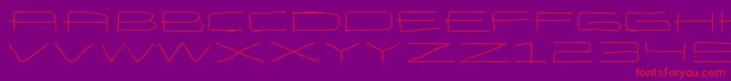 Lisätietoja EneasexpandedRegular-fontista EneasexpandedRegular-fontti – punaiset fontit violetilla taustalla