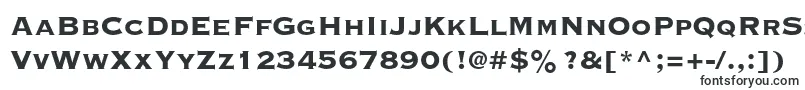 Шрифт Copperplategothicstd33bc – вытянутые шрифты