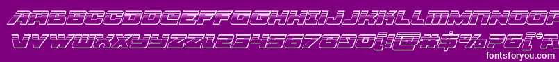 More about Aircruiserplatital Font Aircruiserplatital Font – White Fonts on Purple Background