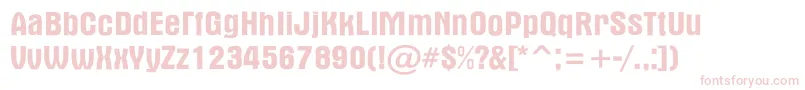 AAlternarg Font – Pink Fonts on White Background