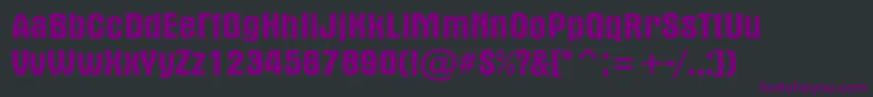 AAlternarg Font – Purple Fonts on Black Background
