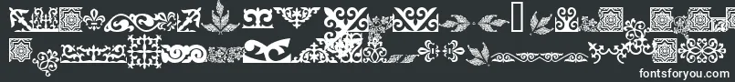 Asylbekm31kazoju.Kz Font – White Fonts on Black Background
