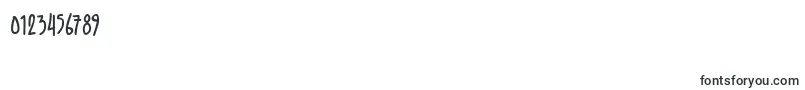 IndiestarBb Font – Fonts for Numbers and Digits