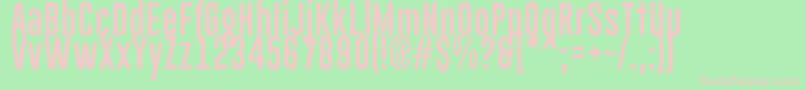En savoir plus sur la police GoboldLowplus Police GoboldLowplus – polices roses sur fond vert
