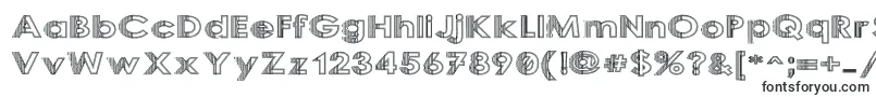フォントSlicedIron – ロゴ用のフォント