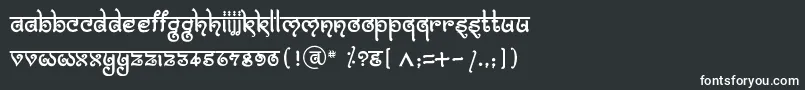 BitlingmokshRegular Font – White Fonts