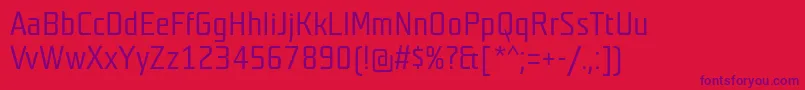fuente Teutonmager – Fuentes Moradas Sobre Fondo Rojo