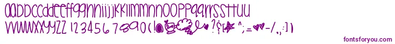 Mileytwerk Font – Purple Fonts