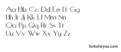 Aquawrp Font