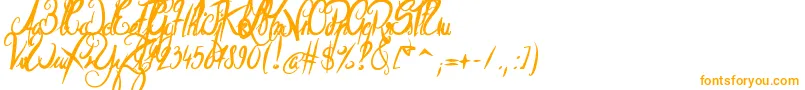 ElegantDragonBold Font – Orange Fonts