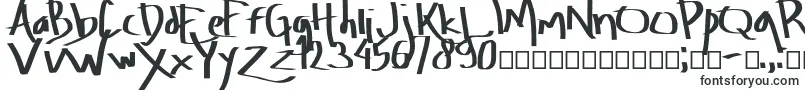 Шрифт Amburegul – шрифты для логотипов