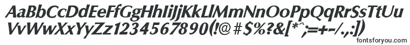ColumbiaserialXboldItalic Font – Commercial Fonts