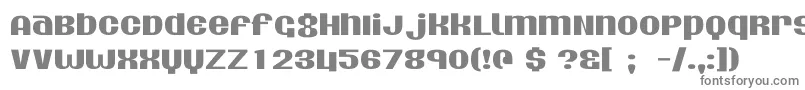 Agdollar Font – Gray Fonts on White Background