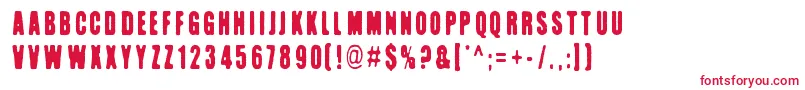 Kuumotus Font – Red Fonts