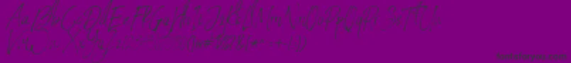 More about StronglovesFree Font StronglovesFree Font – Black Fonts on Purple Background
