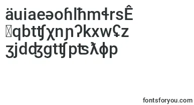 Mark font – amharic scripts