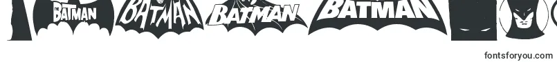 フォントBatmanEvolutionLogoFontG – 数字と数値のためのフォント