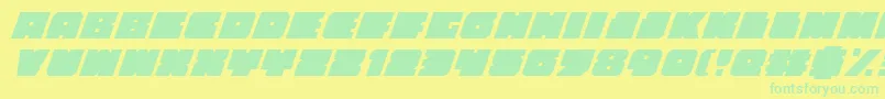 En savoir plus sur la police AnakefkaItalic Police AnakefkaItalic – polices vertes sur fond jaune
