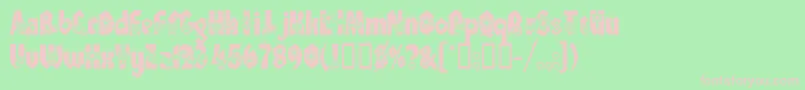 More about Hanukah Font Hanukah Font – Pink Fonts on Green Background