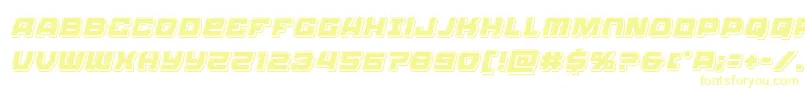 Olympiccarrierpunchital Font – Yellow Fonts