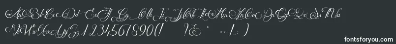 MathildeCastleland-Schriftart – Weiße Schriften