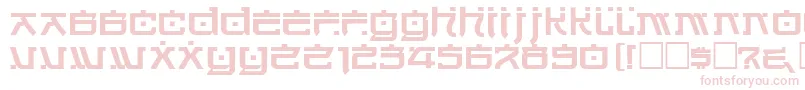 フォントHirosh – ピンクのフォント