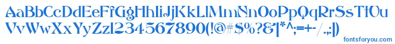 AkvitaniaModern Font – Blue Fonts