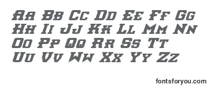 InterceptorBoldItalic Font