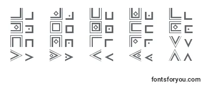 MasonicCipherSymbols Font