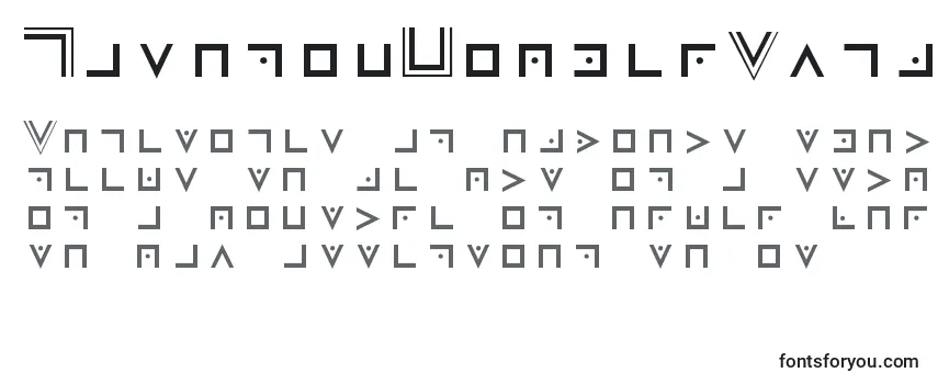 MasonicCipherSymbols Font