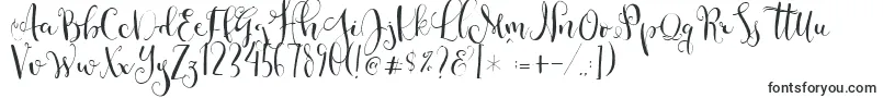 Шрифт Cestlaisabellyalt – тонкие шрифты